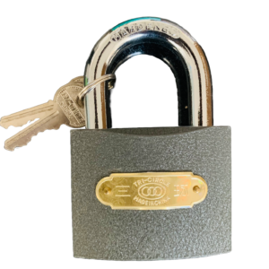 Iron Padlock Brass Cylinder