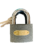 Iron Padlock Brass Cylinder